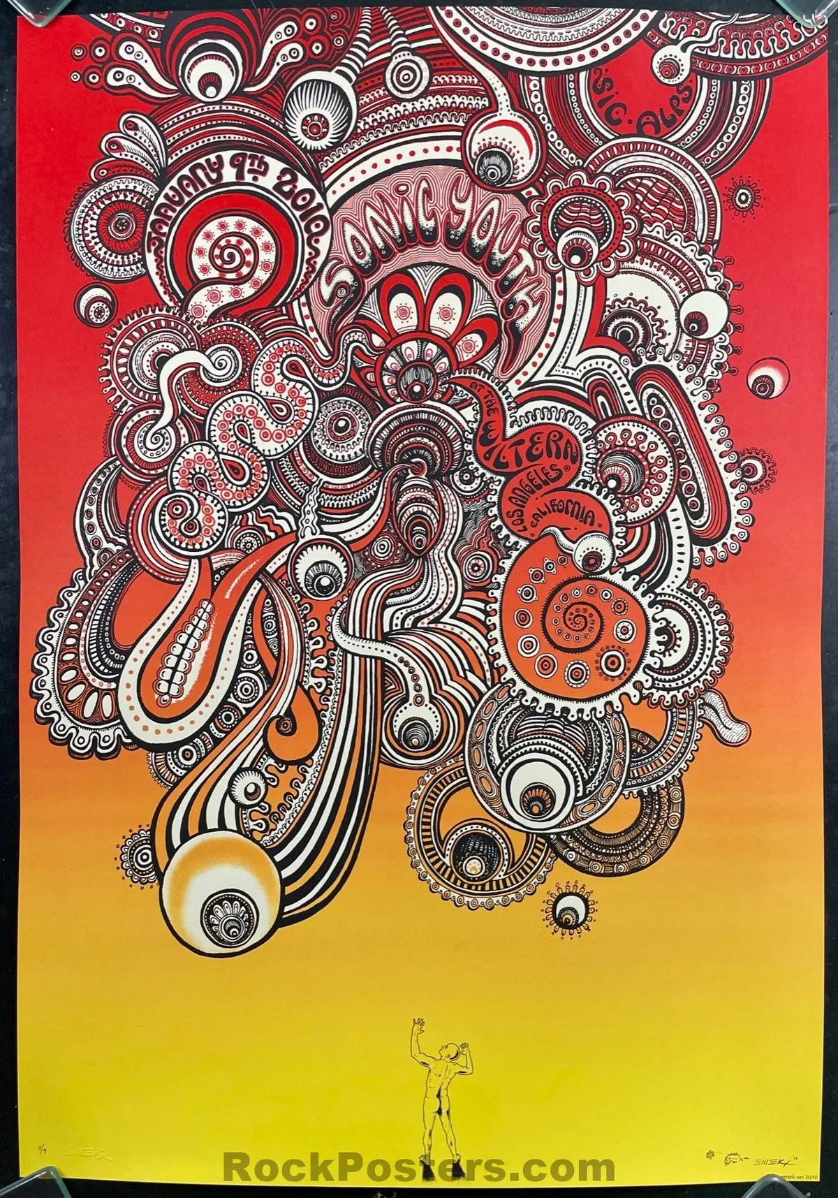 Auction - Sonic Youth - Los Angeles '10 - Emek -  Rare Variant - Edition Of 9 - Near Mint 1