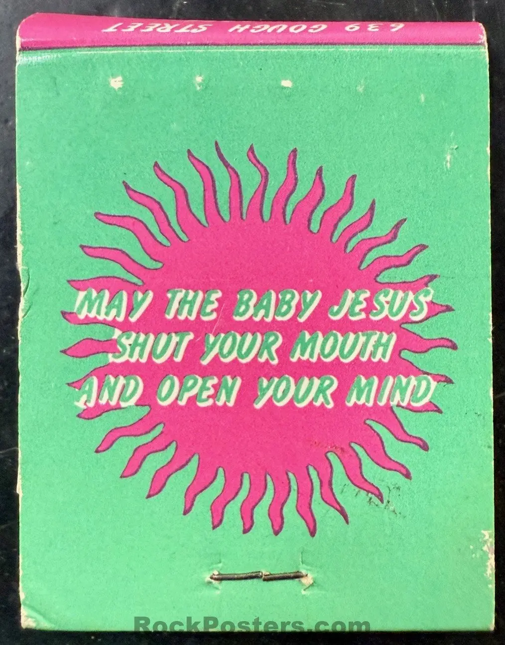 Auction - Family Dog - Promo Book Of Matches 1967 - Near Mint Minus 2