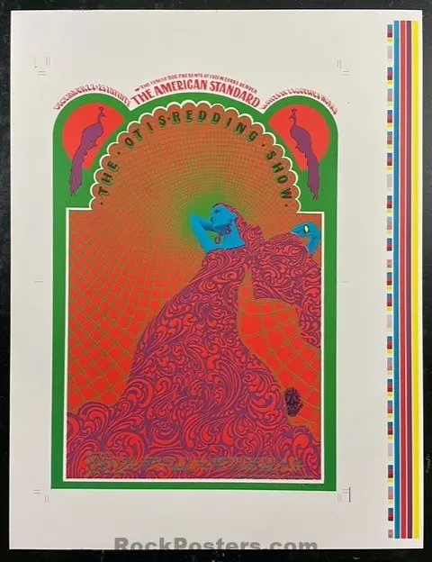 Auction - Family Dog - Otis Redding - Bob Fried Poster - Denver - Near Mint 1