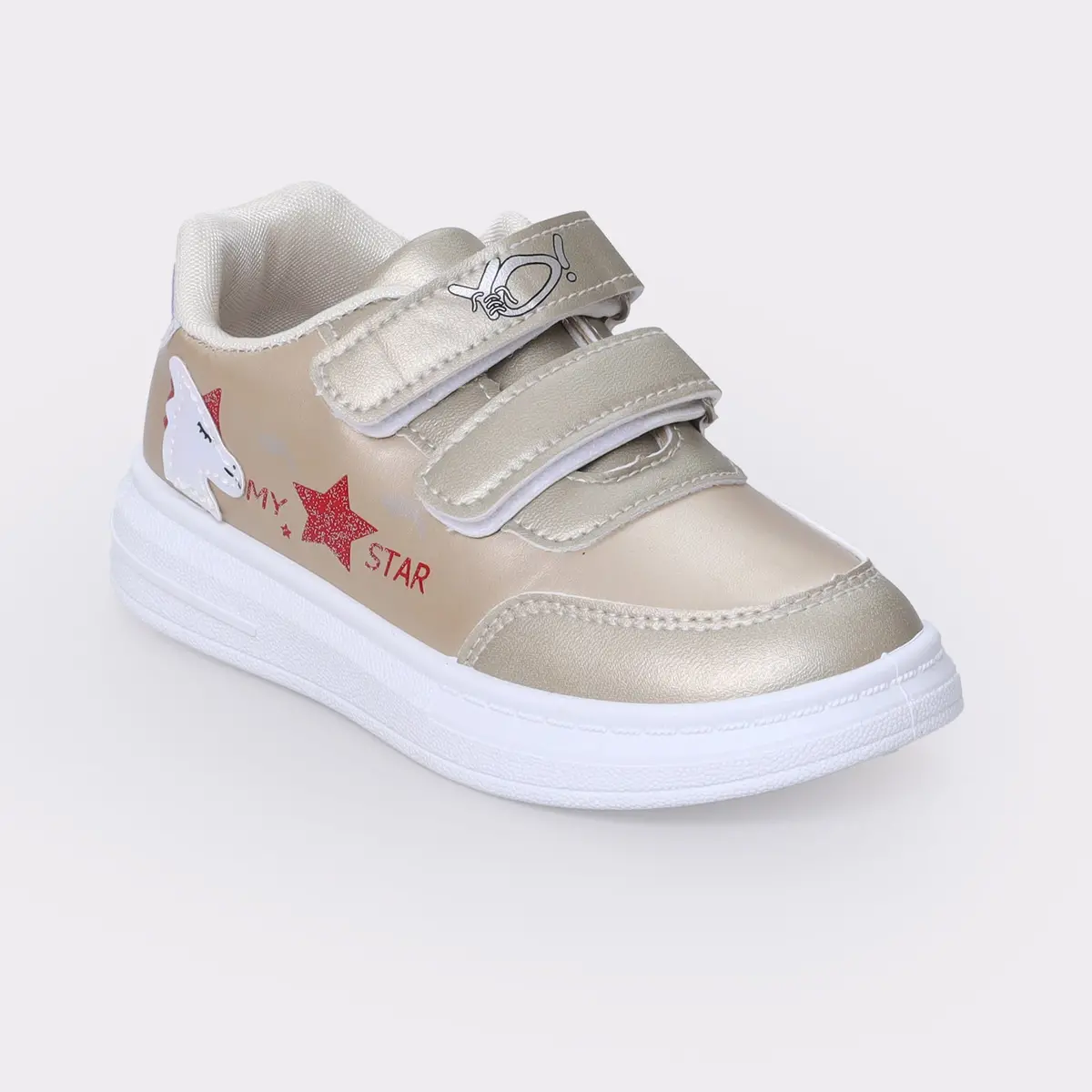 Girls Dual Strap Shoes 1
