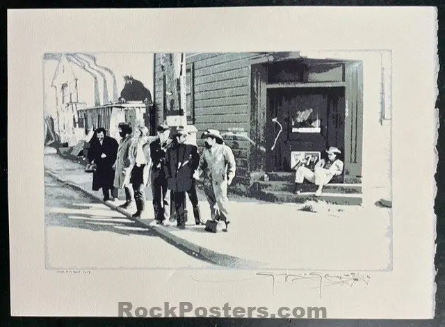 Auction - Grateful Dead - Workingman's Dead - Mouse Signed - Test Proof Poster - Near Mint 1