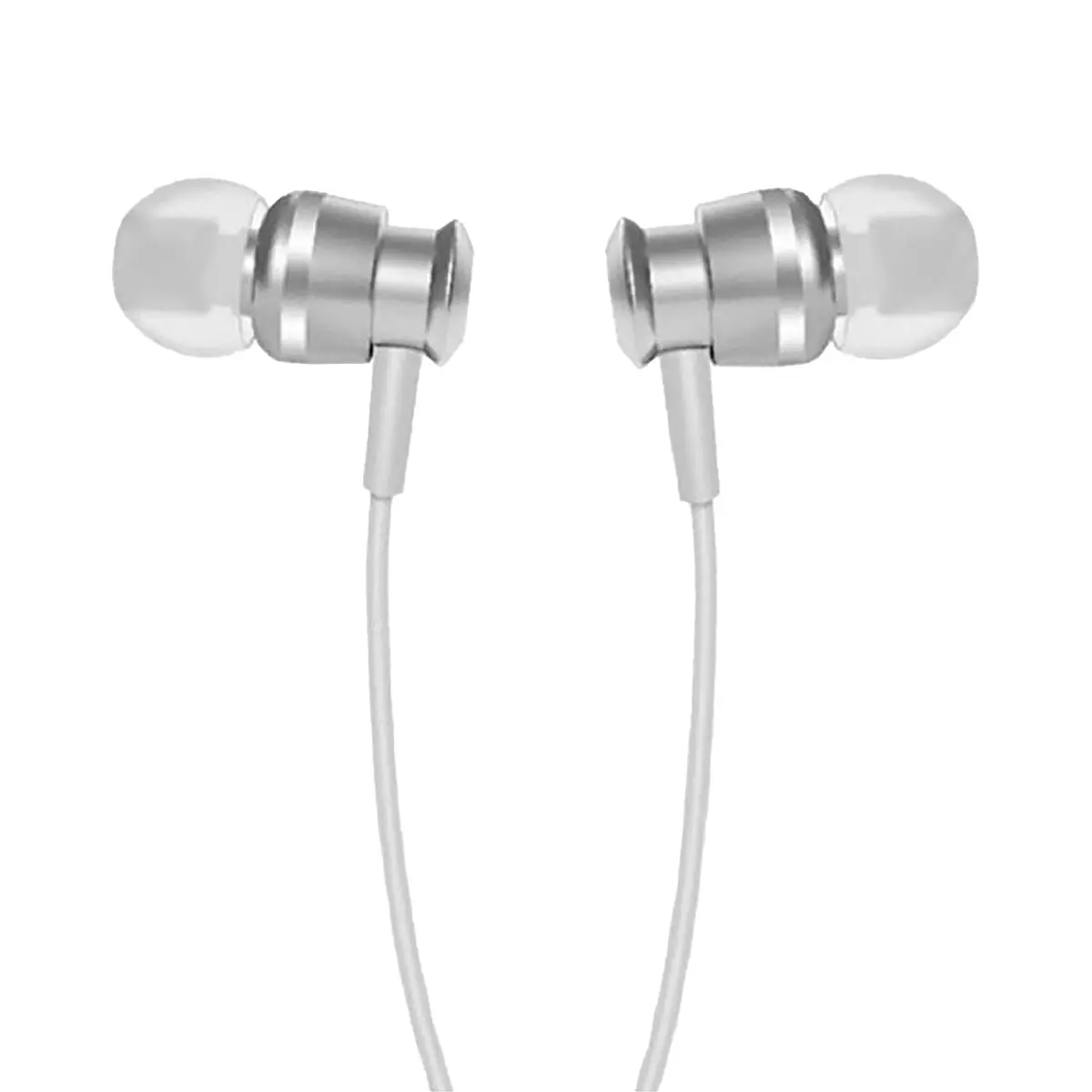 Joyroom Metal Ear Phone Handfree El122 Super Bass (Highly Recommended For S7 To S10plus And Other Models) Silver 1