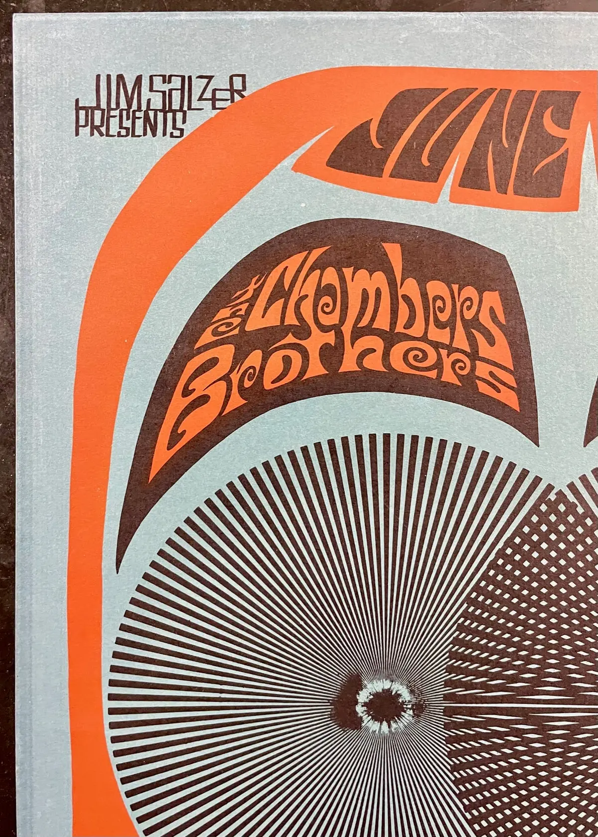 Auction - Aor 3.37 - Chambers Brothers - Santa Barbara - 1967 Concert Poster - Excellent 2