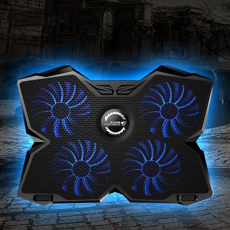Laptop Cooling Pad Stand With Four Fans 1