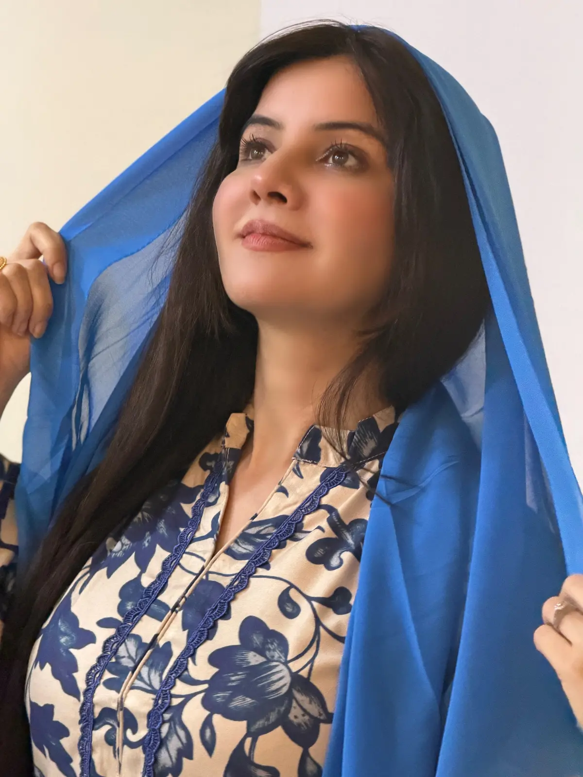 2 Pc Indigo Suit 1