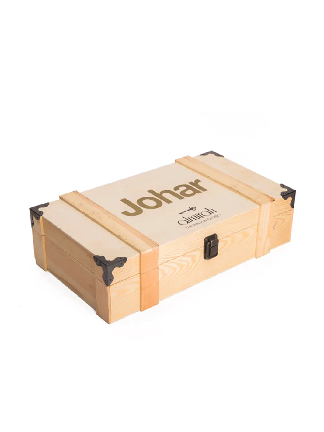 Traditional Wooden Box - Al-Johar 1