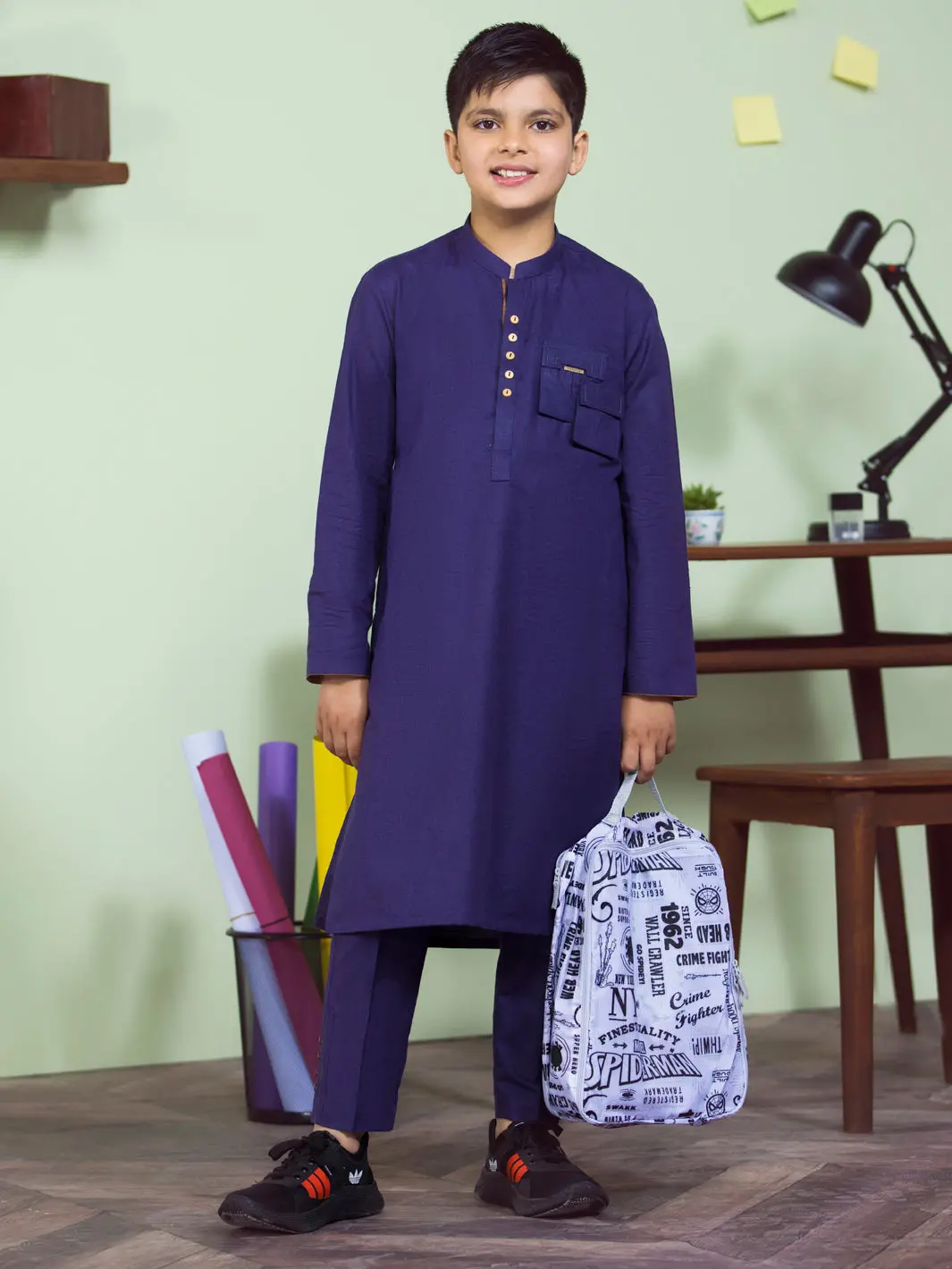 Purple Kurta Trouser - Alt-Kt-014 1
