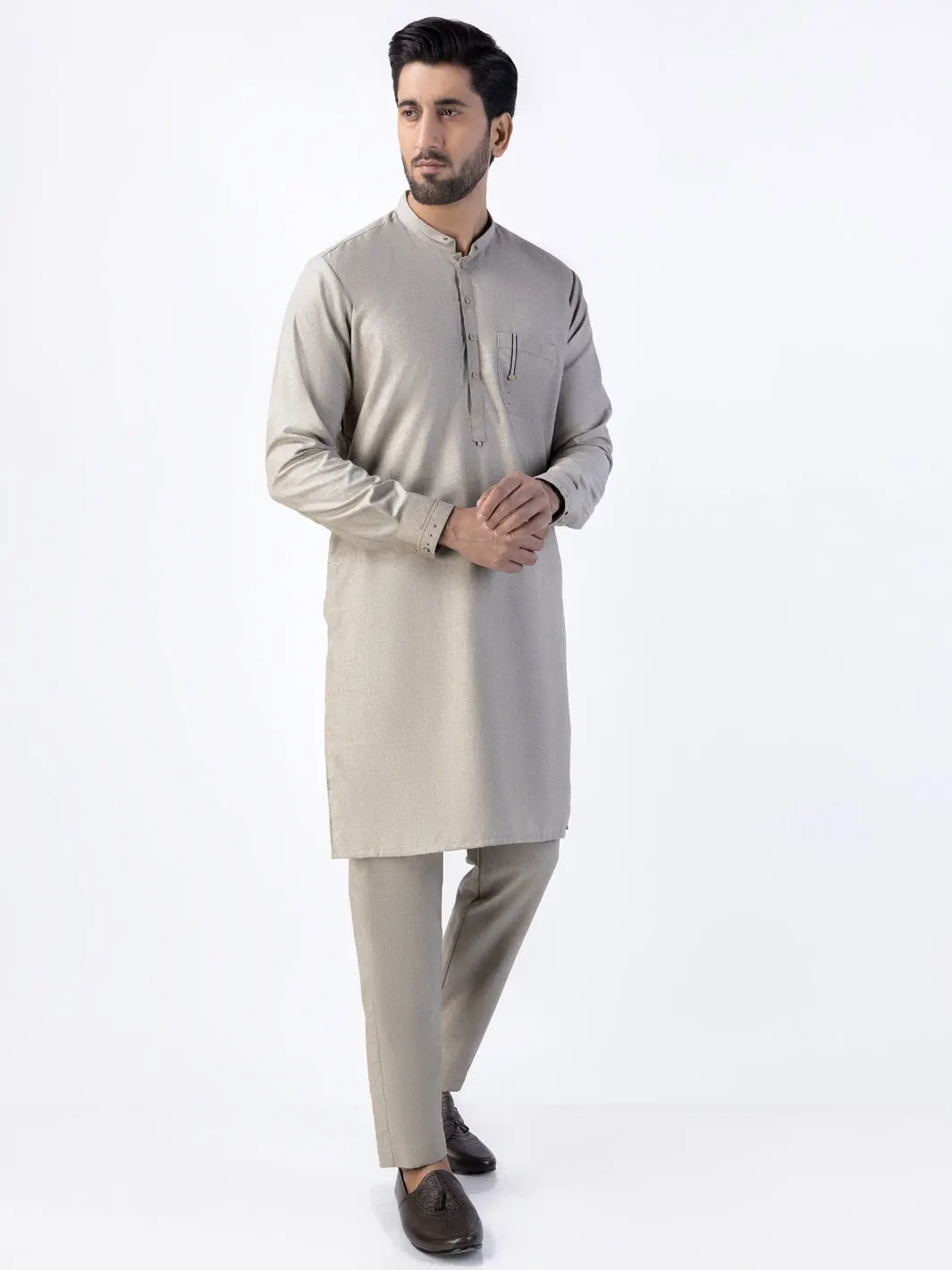 Khaki Kurta Trousers - Al-Kt-3015 1