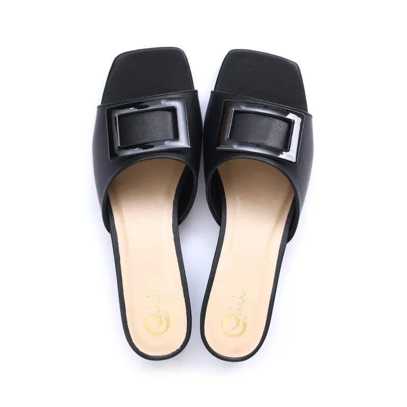 Women's Buckled Formal Slipper 3