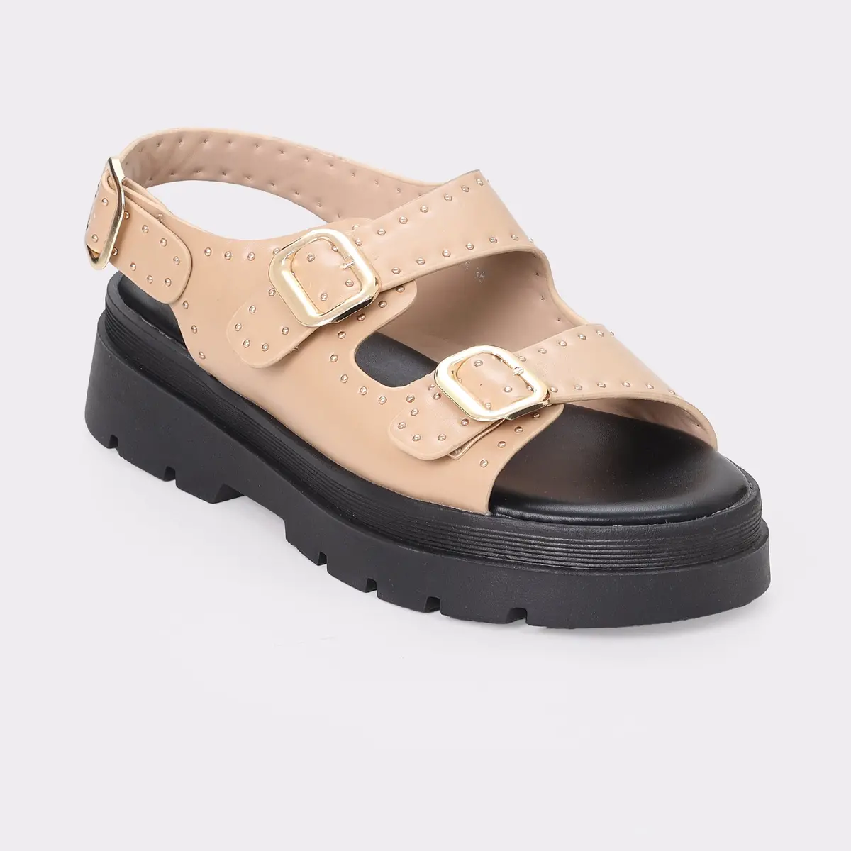 Women's Dual Buckled Sandals 1