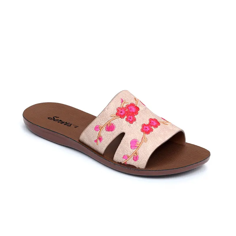 Women's Floral Chappal 1
