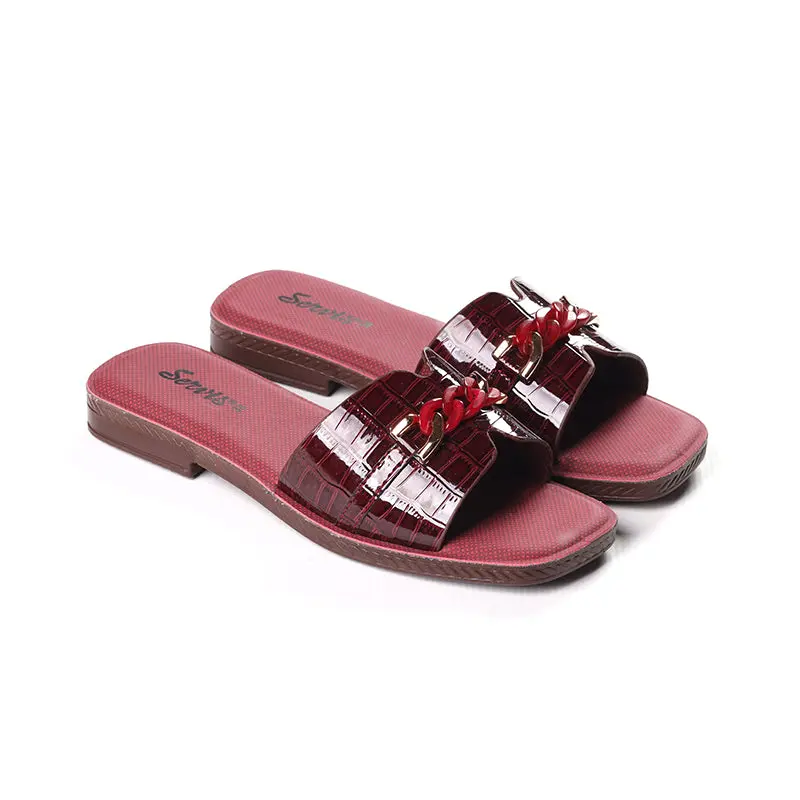 Women's Glossy Chappal 1