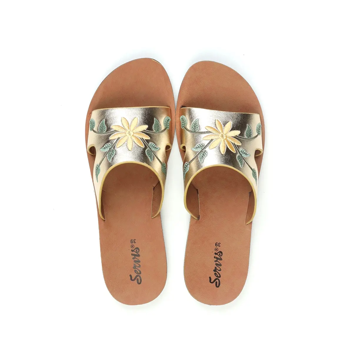 Women's Shinny Slippers 6