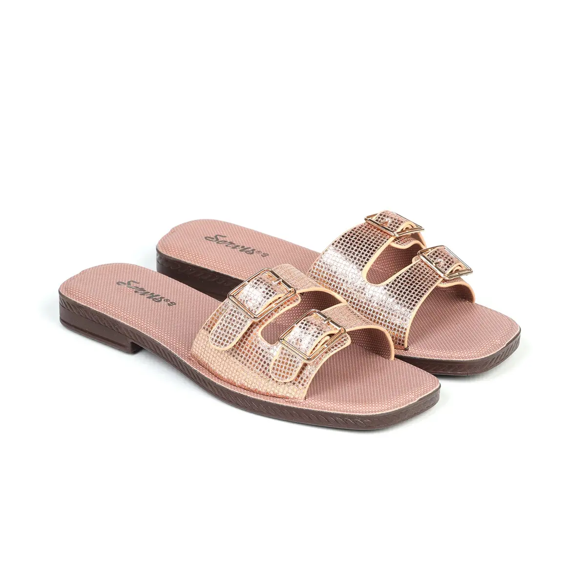 Women's Shimmery Flats 1