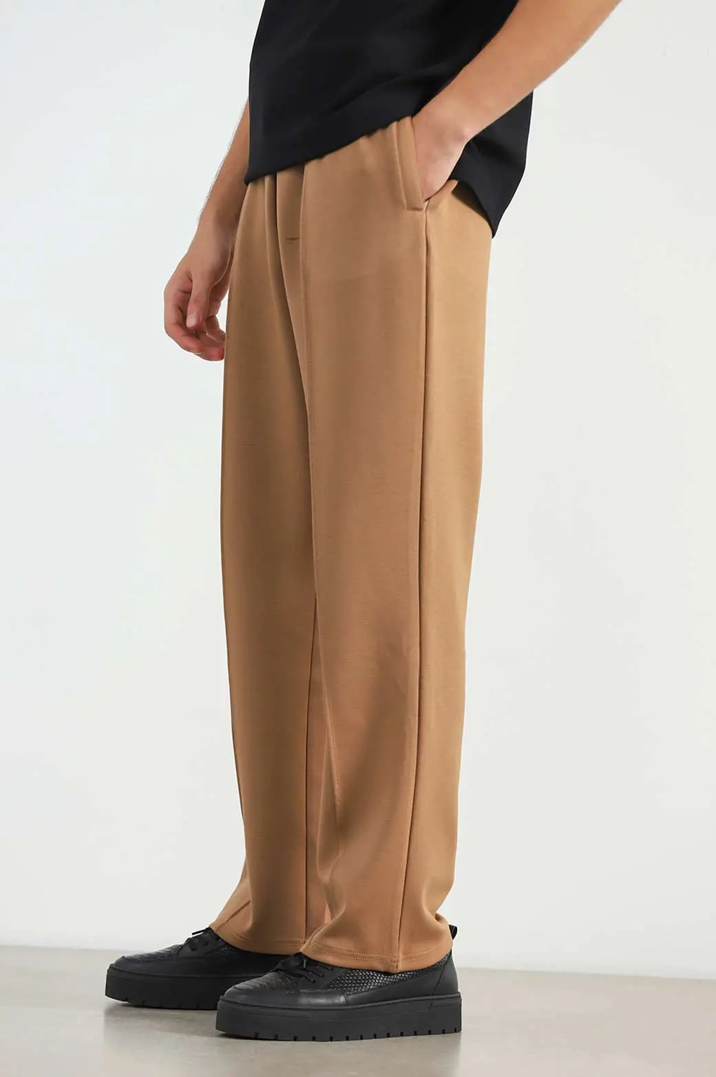 Straight Knitted Pants 1
