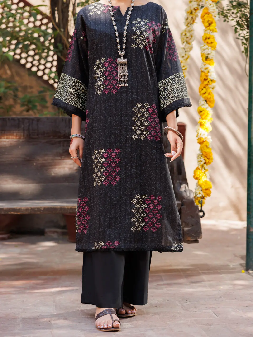 Black Dobby Kurti - Al-Lk-1059 1