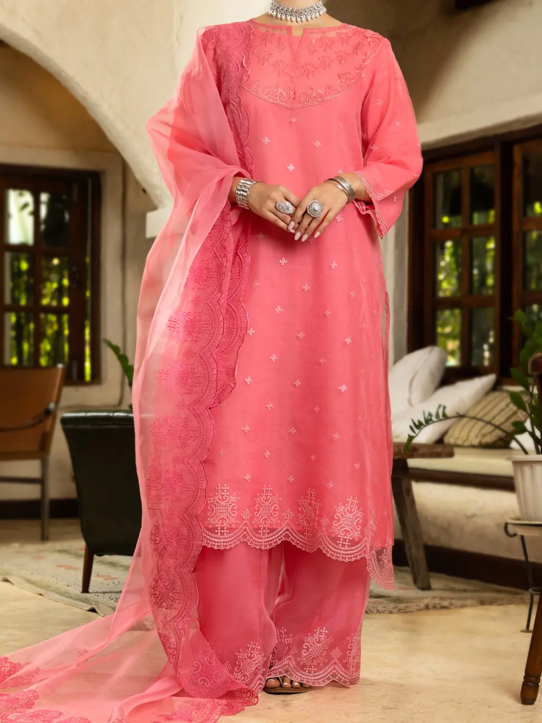 Pink Kurti - Alcr-Lk-1082 1