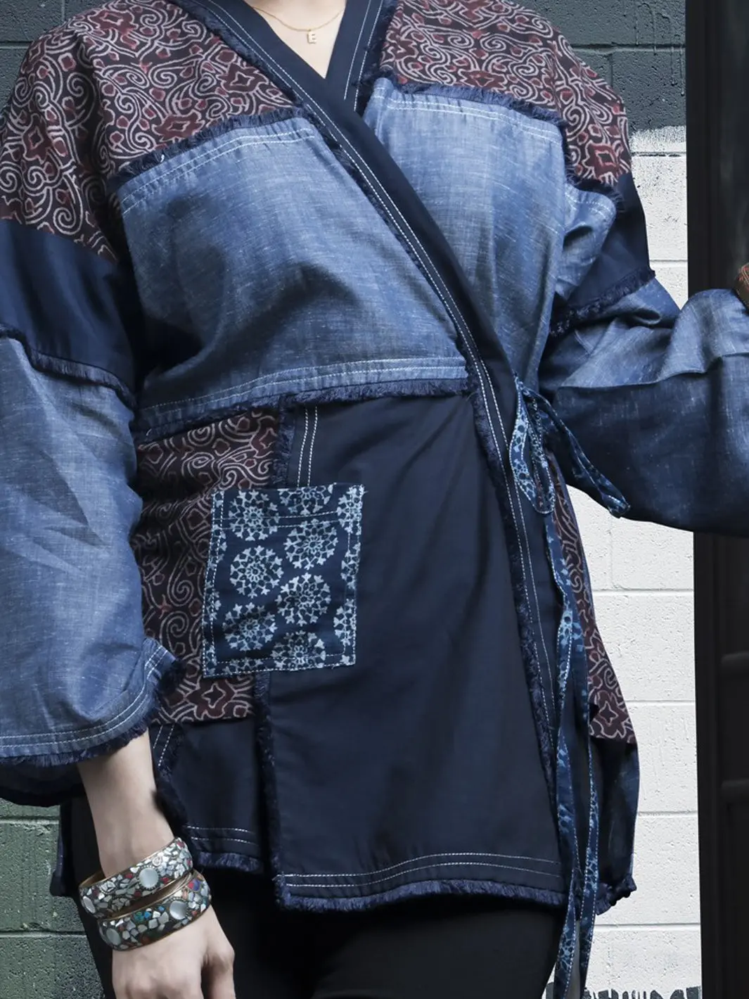 Denim Blue Denim Tunic - Lk-222 1
