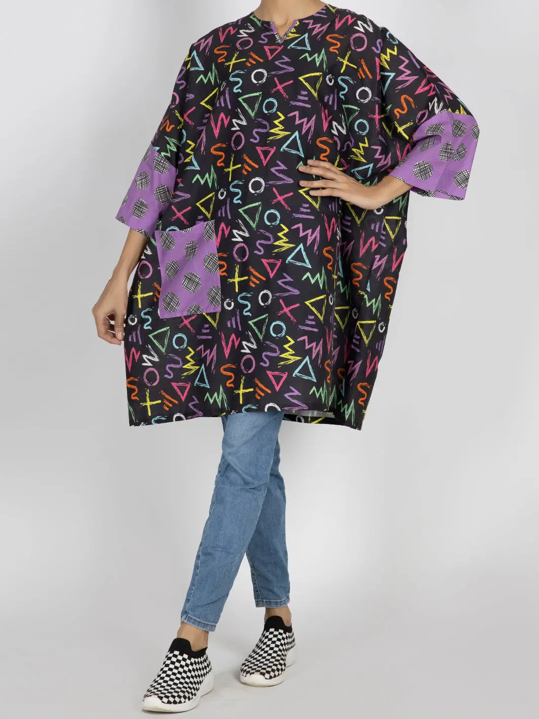 Multicolor Cambric Tunic - Awp-Lk-475 1