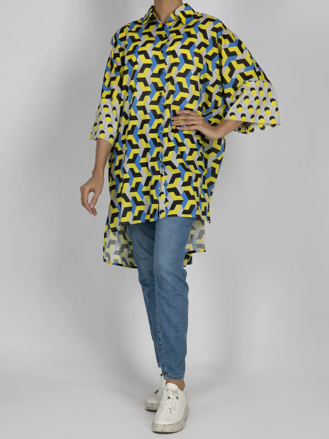 Multicolor Cambric Tunic - Awp-Lk-476 1