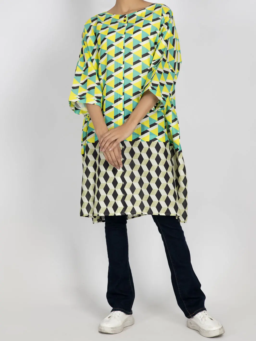 Multicolor Cambric Tunic - Awp-Lk-478 1