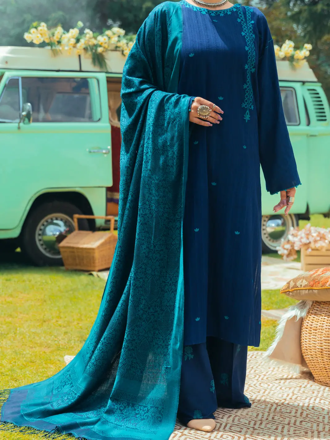 Navy Blue Kurti - Awp-Lk-617 1