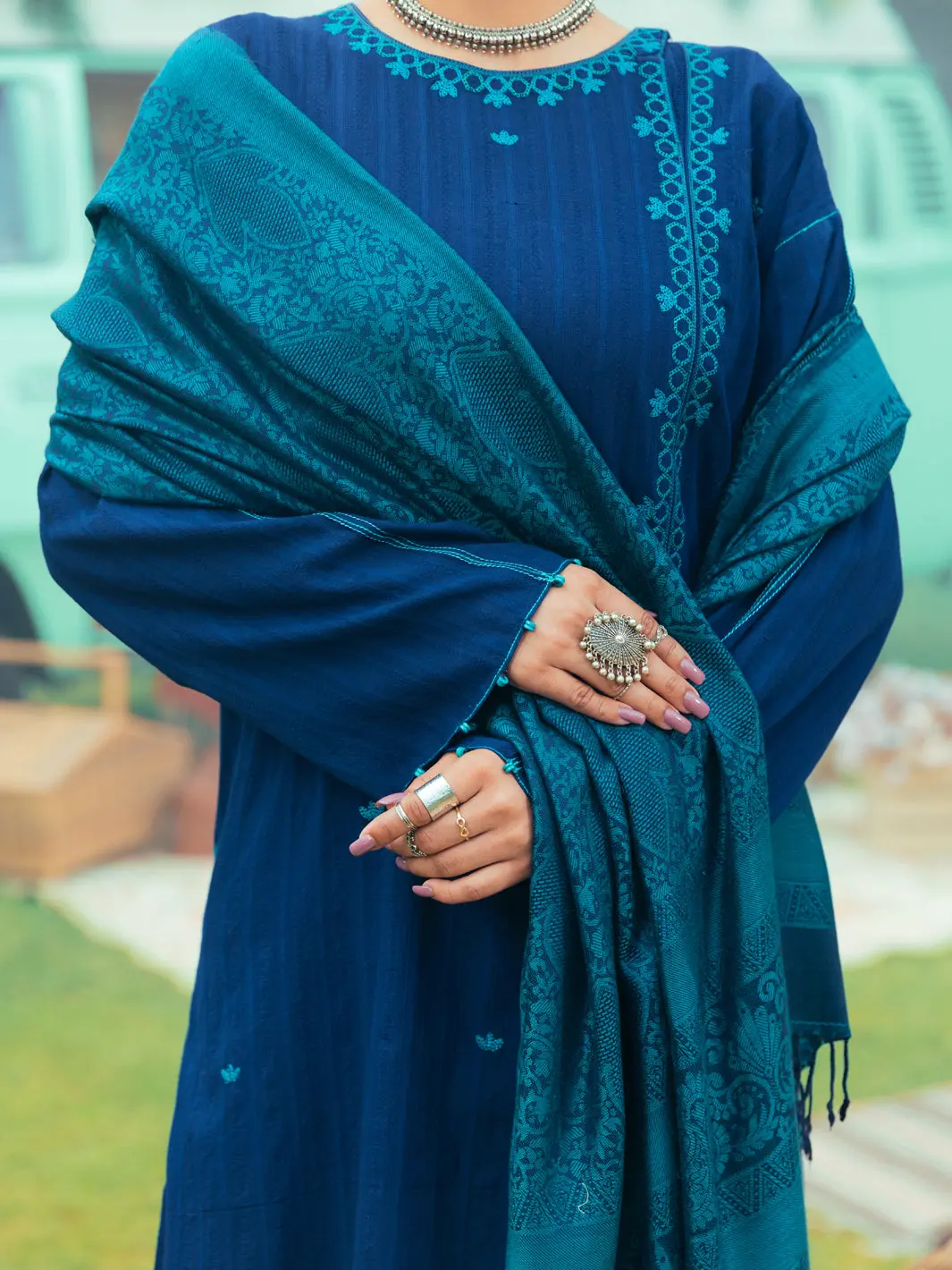 Teal Stole - Awp-St-617 1
