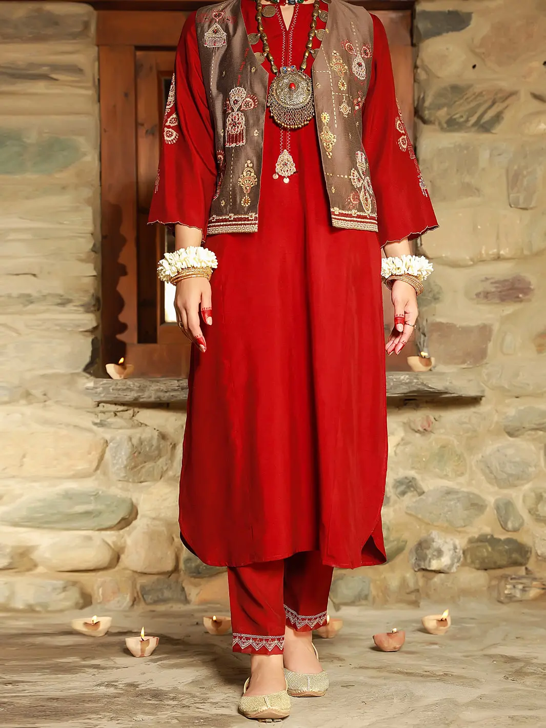 Maroon Tunic - Al-Lk-836 1