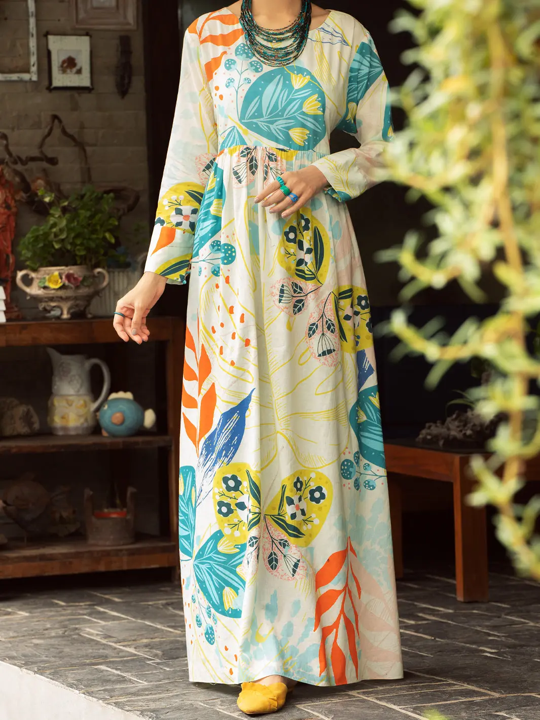 Multicolor Cambric Tunic - Al-Lk-841 1