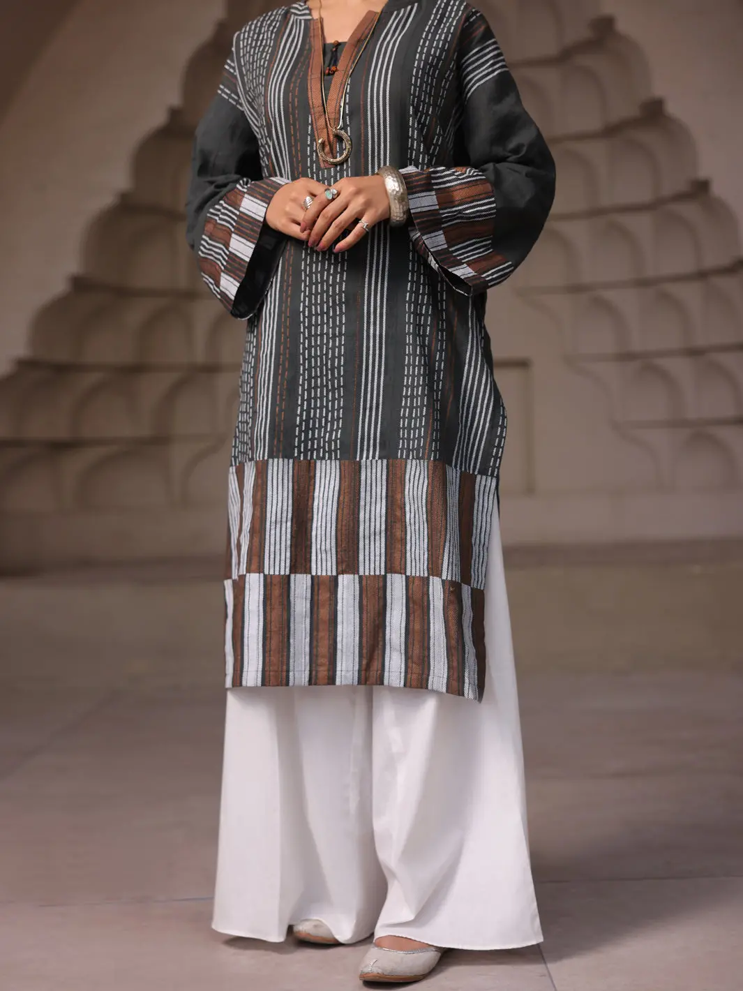 Grey Kurti - Al-Lk-913 1