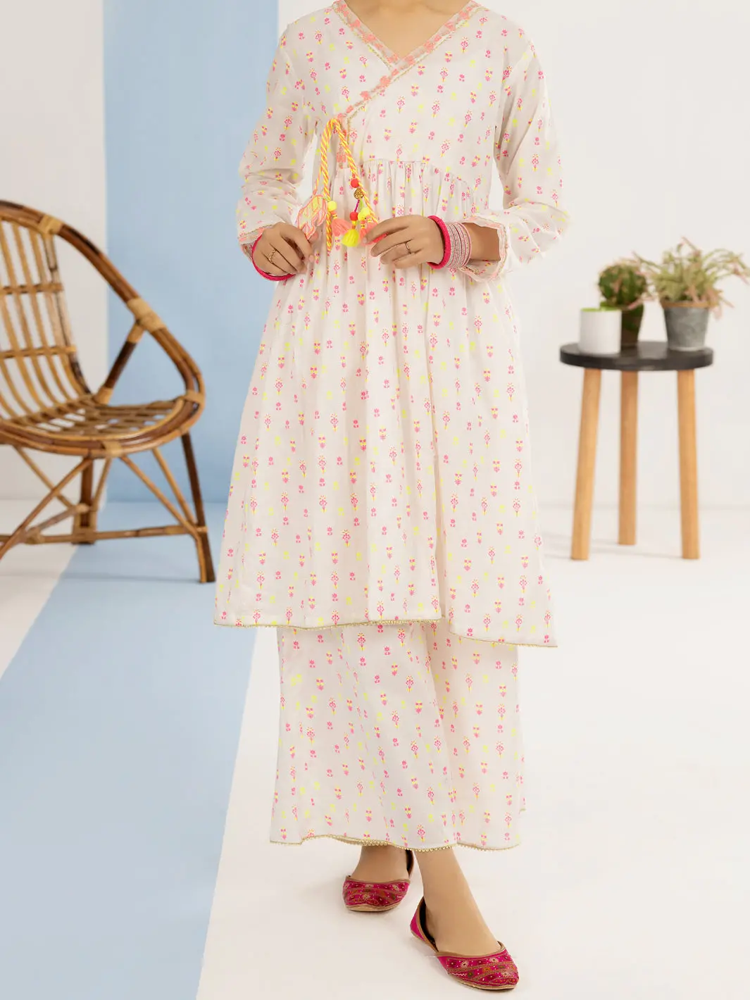 Light Pink Lawn 2 Piece Stitched - Alt-2Ps-Lks-1116 1