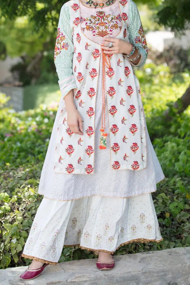 Off White Wool 2Pc Stitched - Lks-623 1
