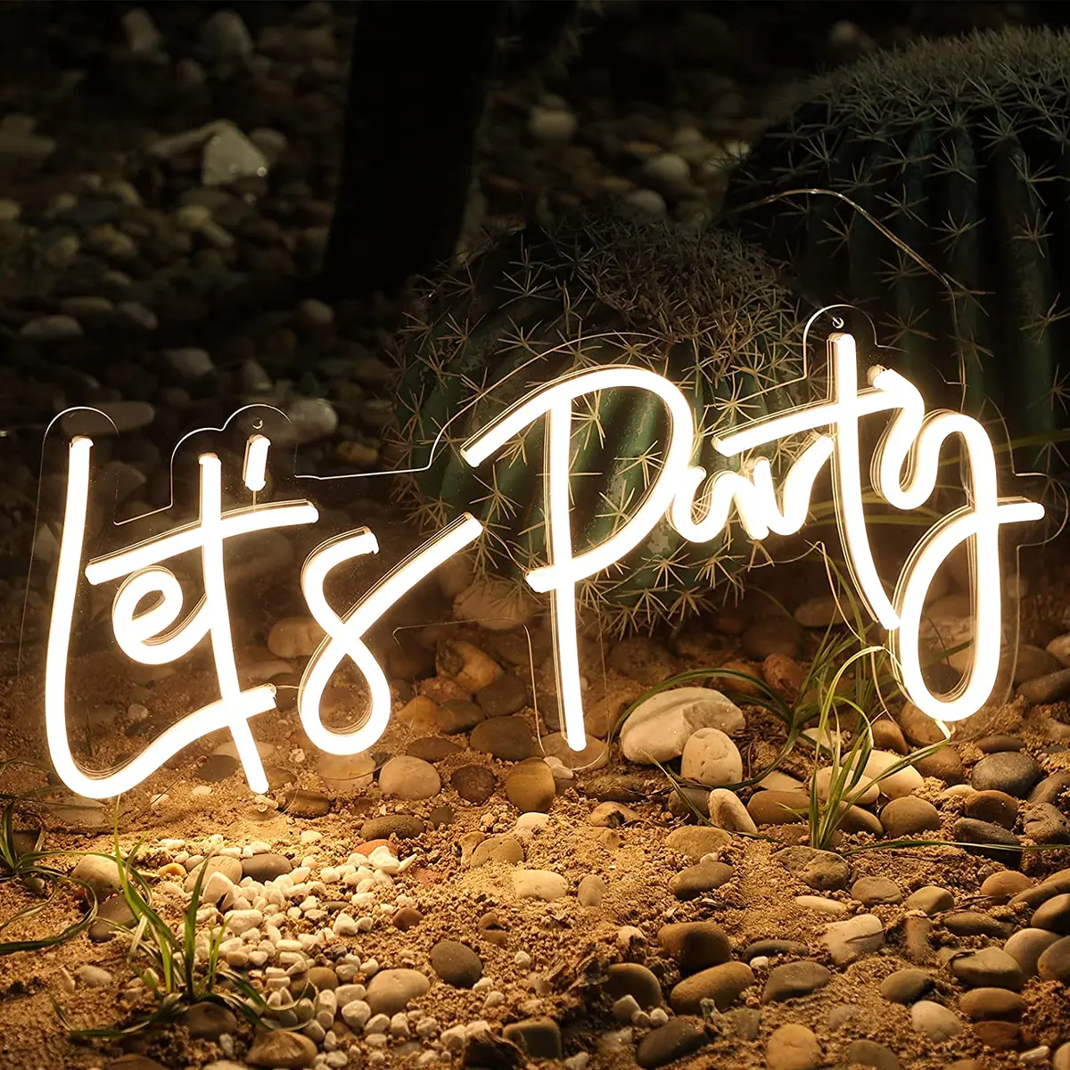 Lets Party Neon Light 1