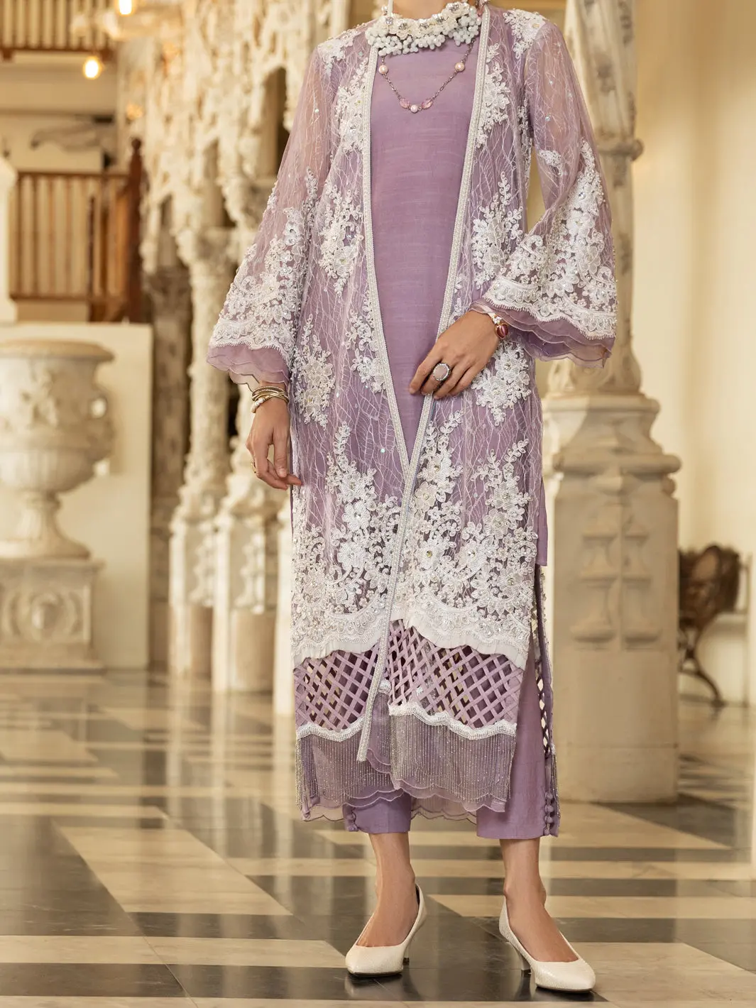Purple 2Pc Formal Stitched - Al-2Ps-Ls-350 1