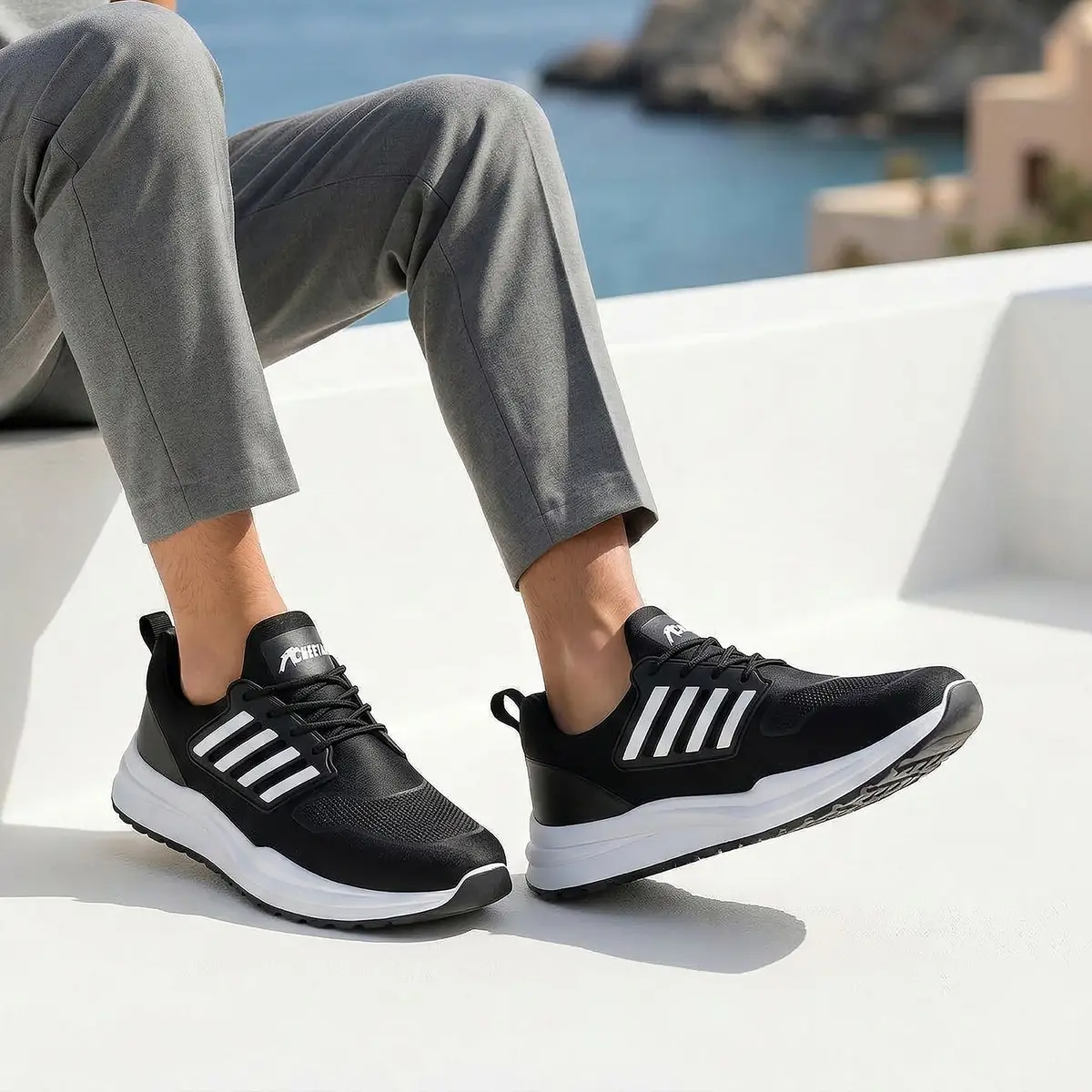 Men's Lace-Up Sneakers 1