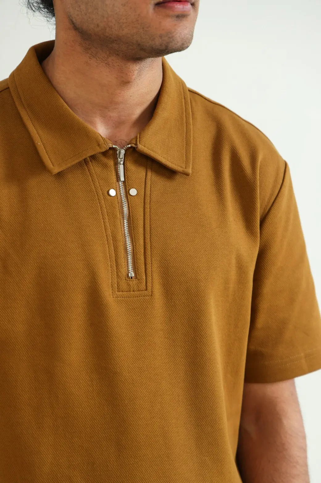 Polo Shirt With Zip 1