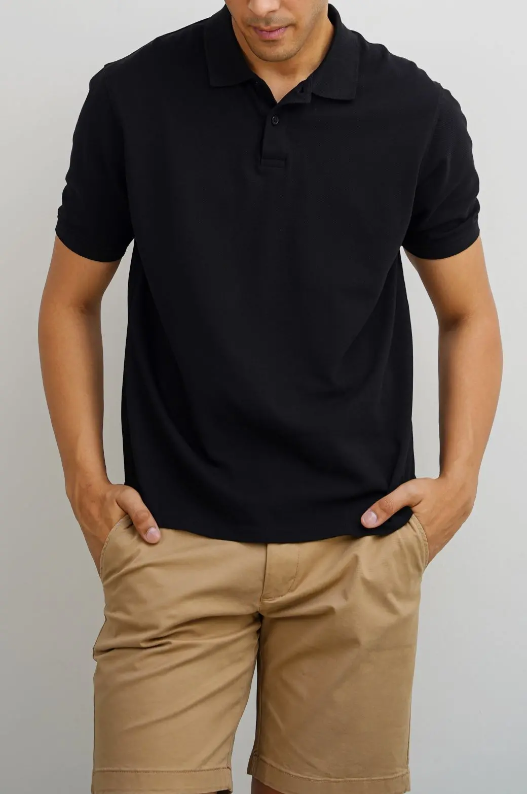 Knitted Cotton Polo 1