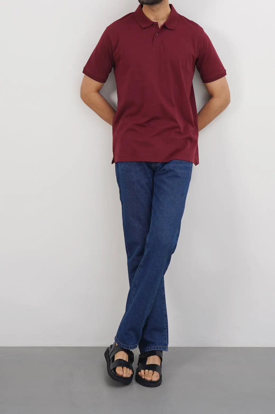 Basic Cotton Polo 1