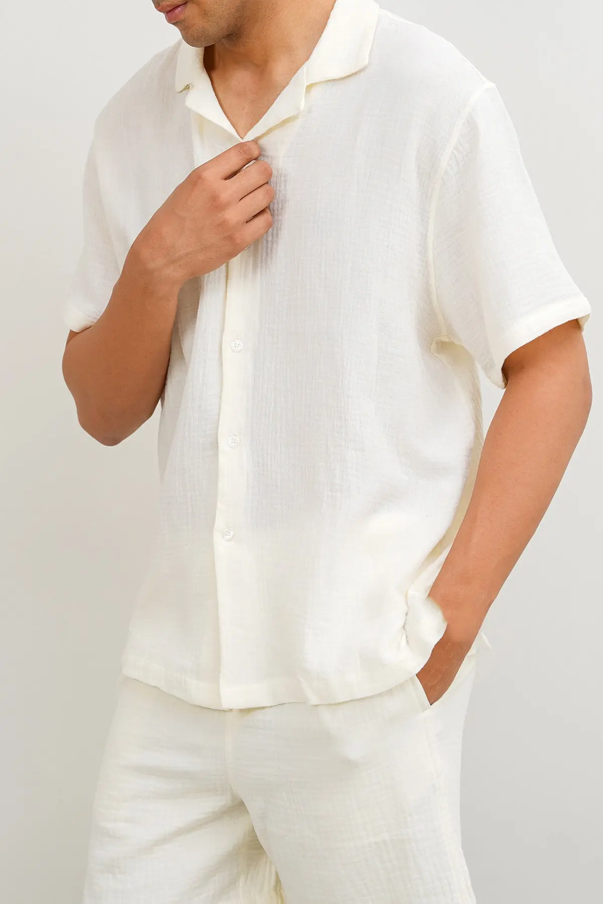 Muslin Safari Shirt 1