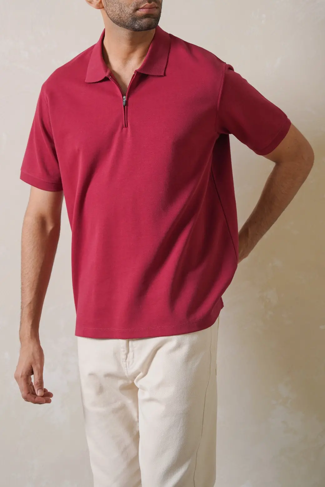 Quarter Zip Polo 3