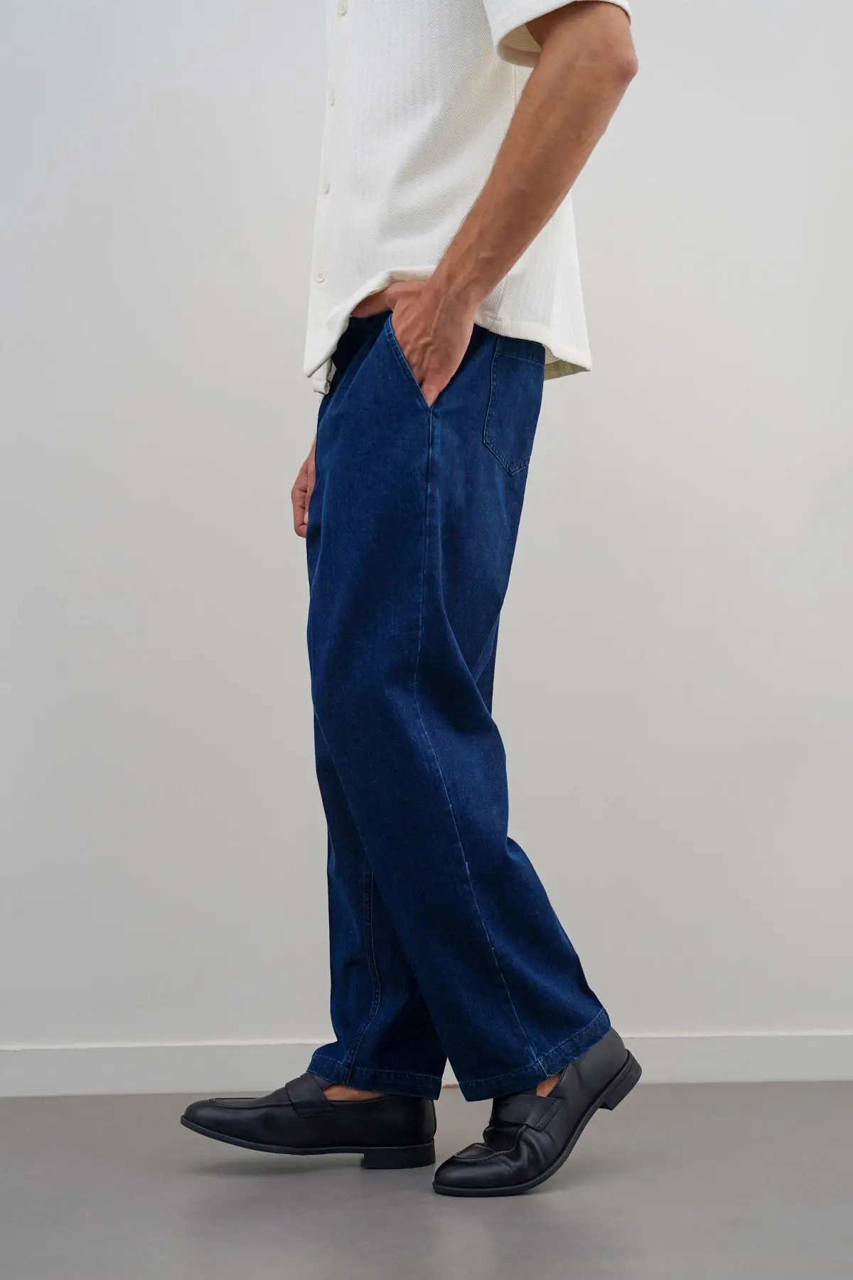 Adjustable Denim Trousers 1