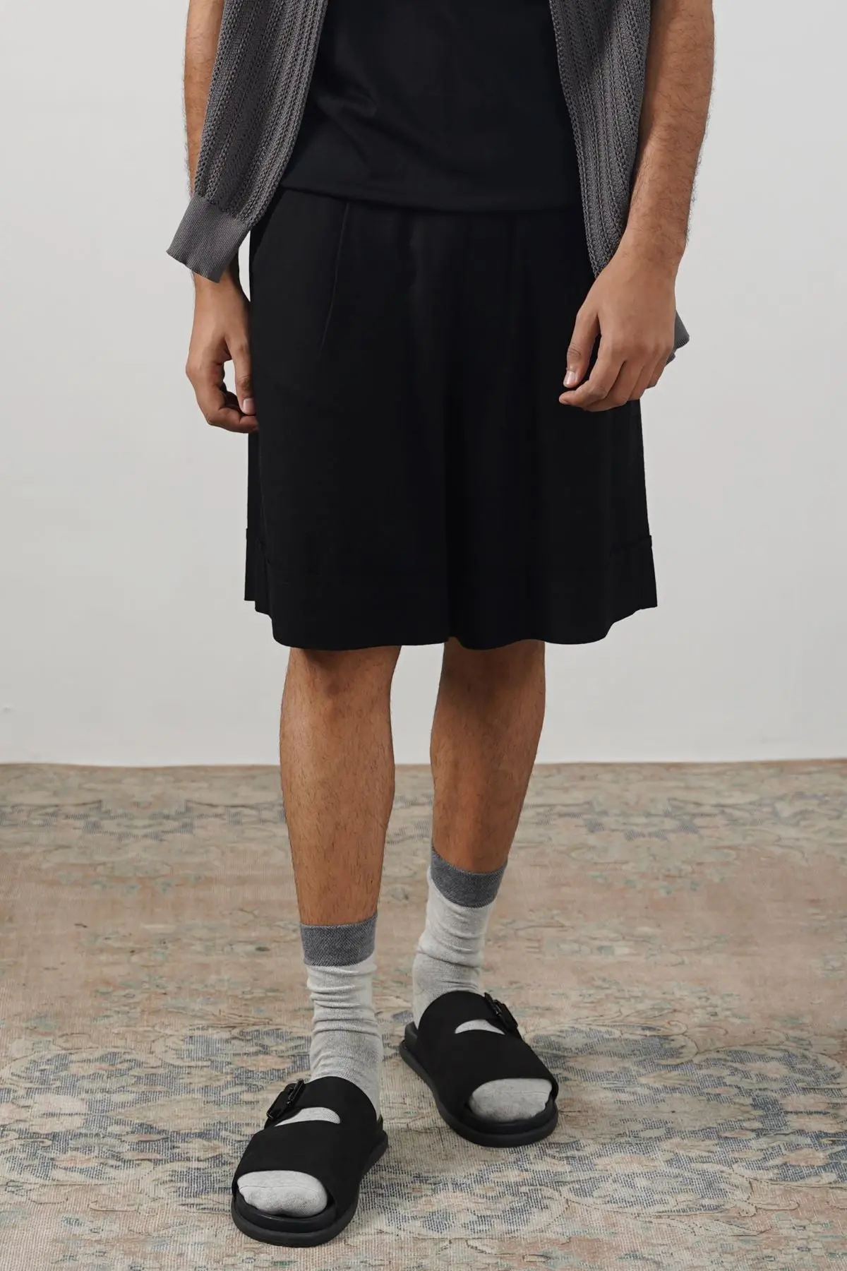 Linen Blend Shorts 1