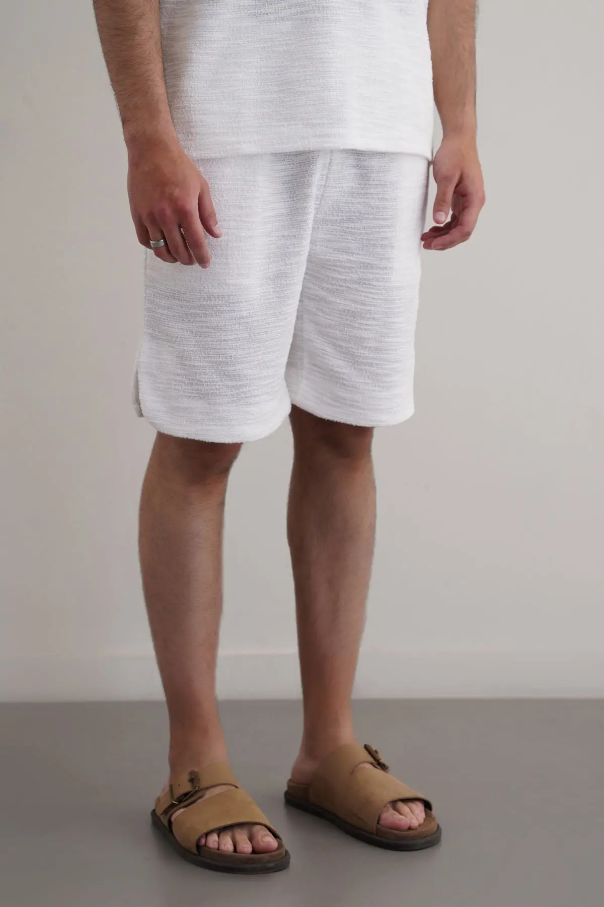 Boucle-Knit Shorts 1