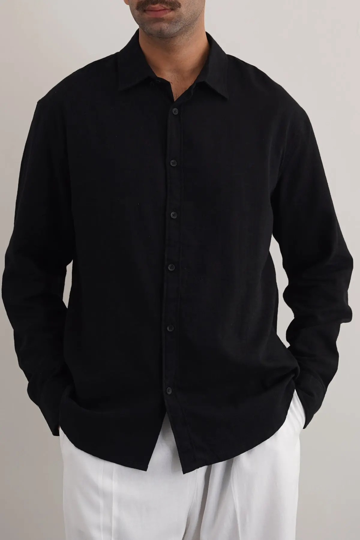 Slub Cotton Shirt 1