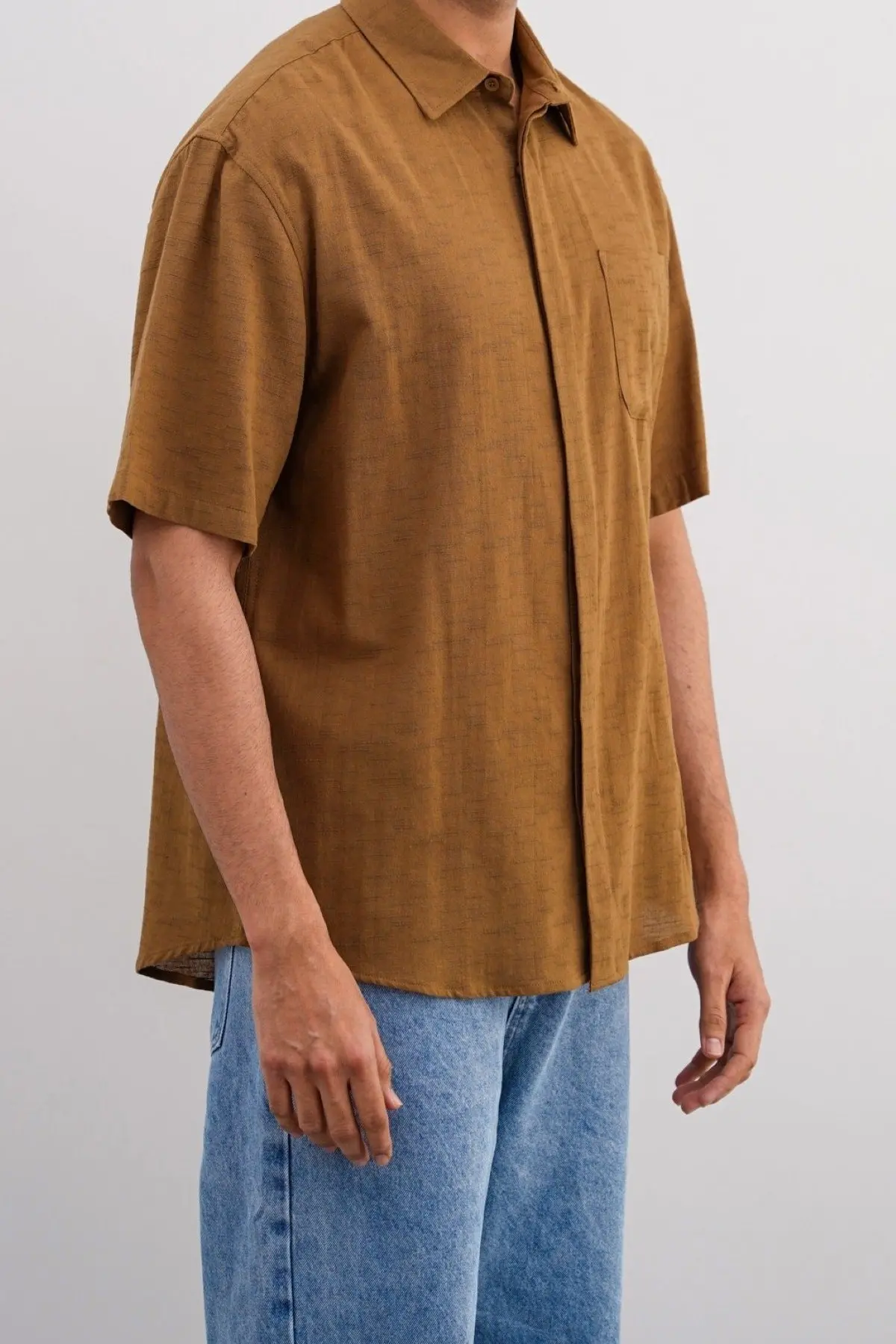 Slub Textured Shirt 1