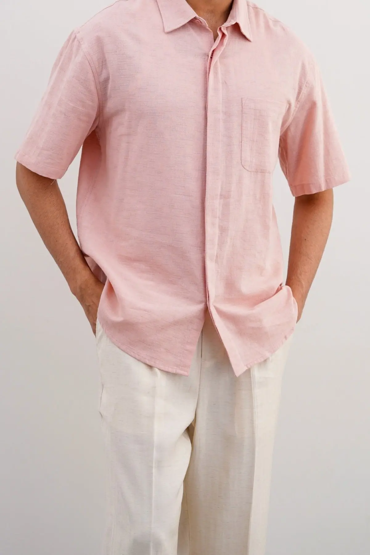 Slub Textured Shirt 1