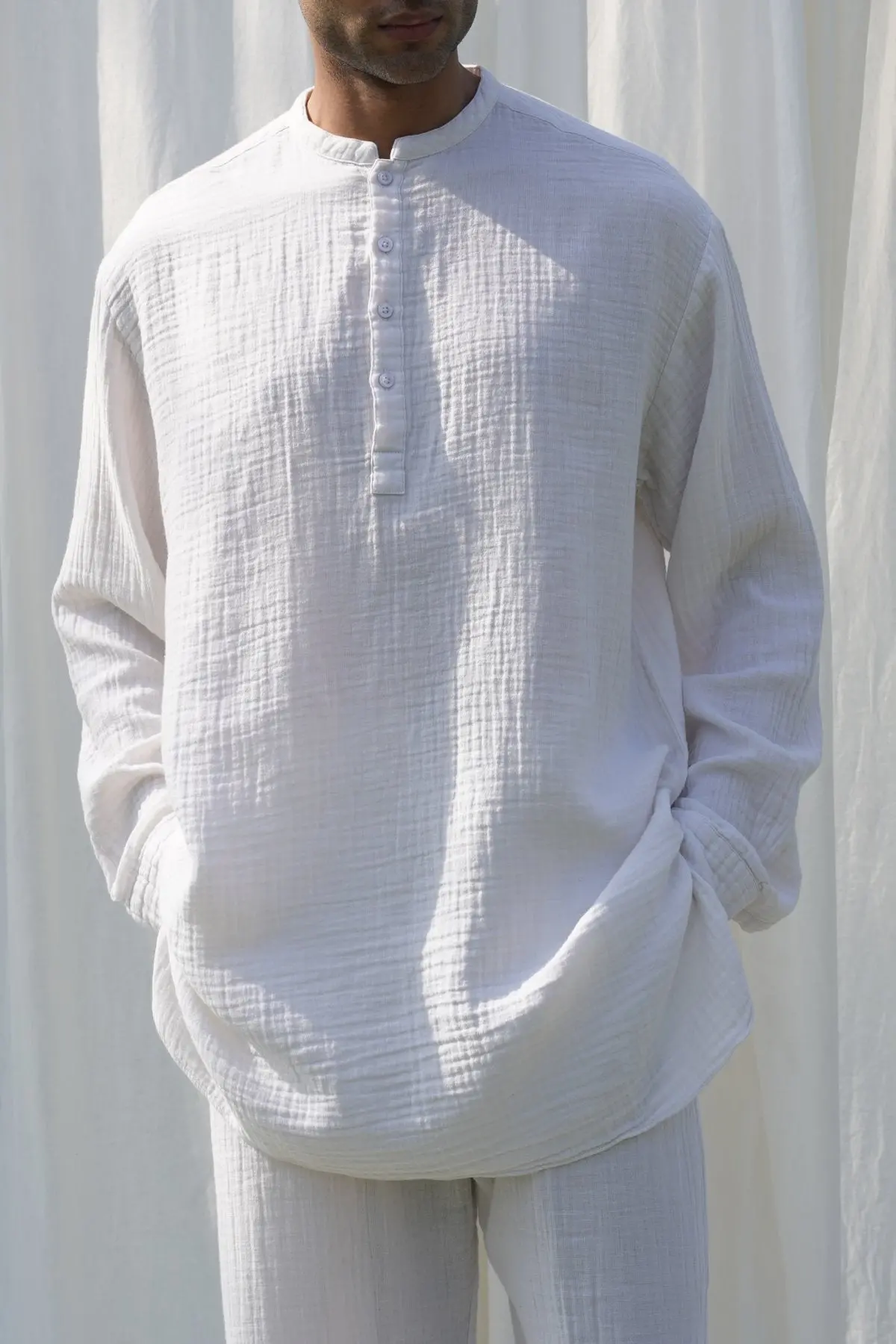 Muslin Long Shirt 1