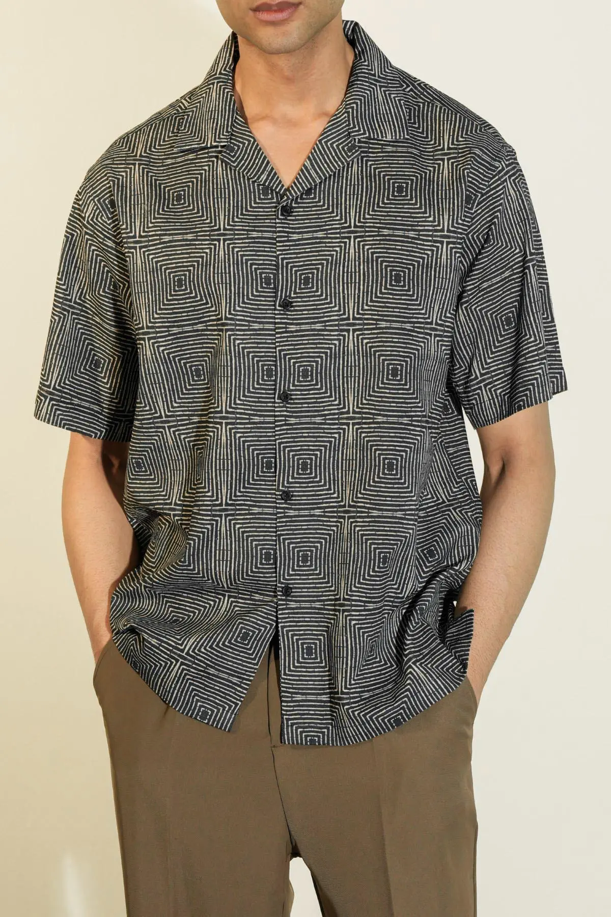 Batik Safari Shirt 1
