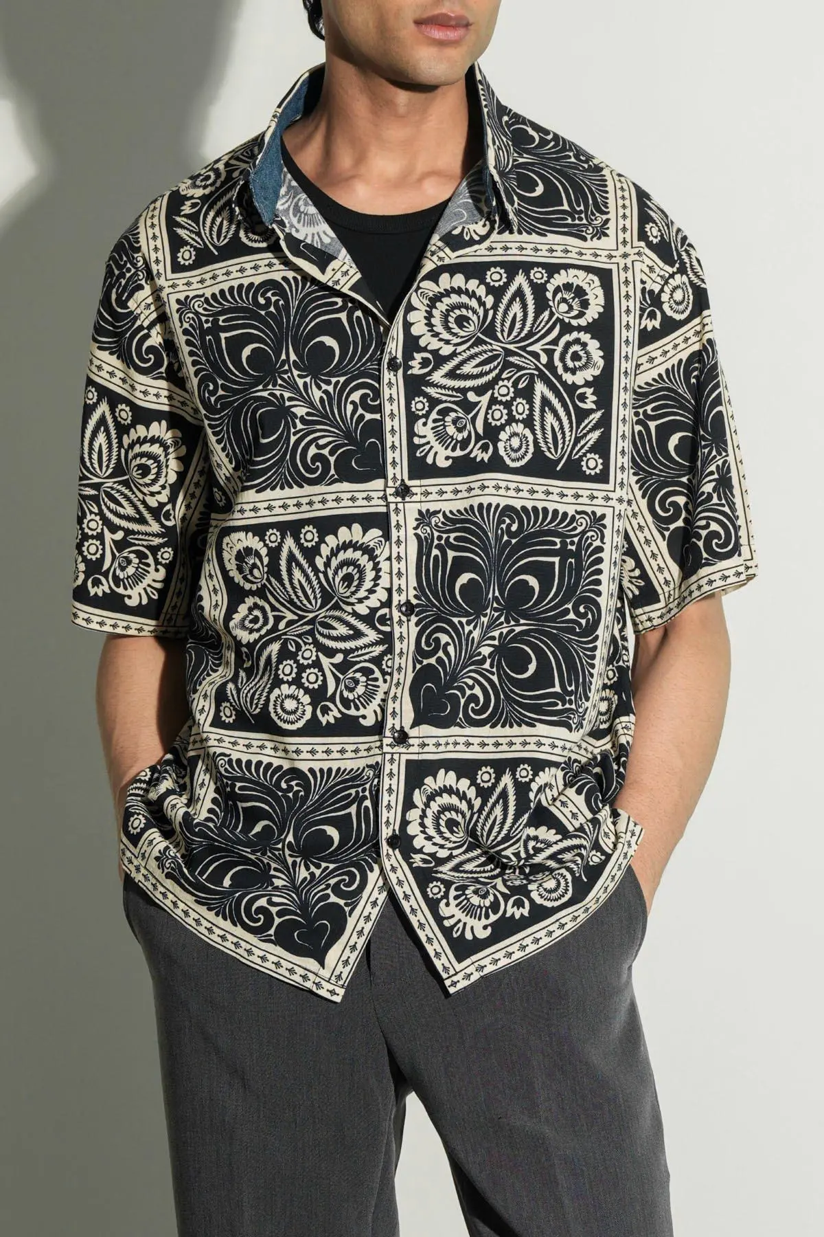 Monochrome Resort Shirt 1