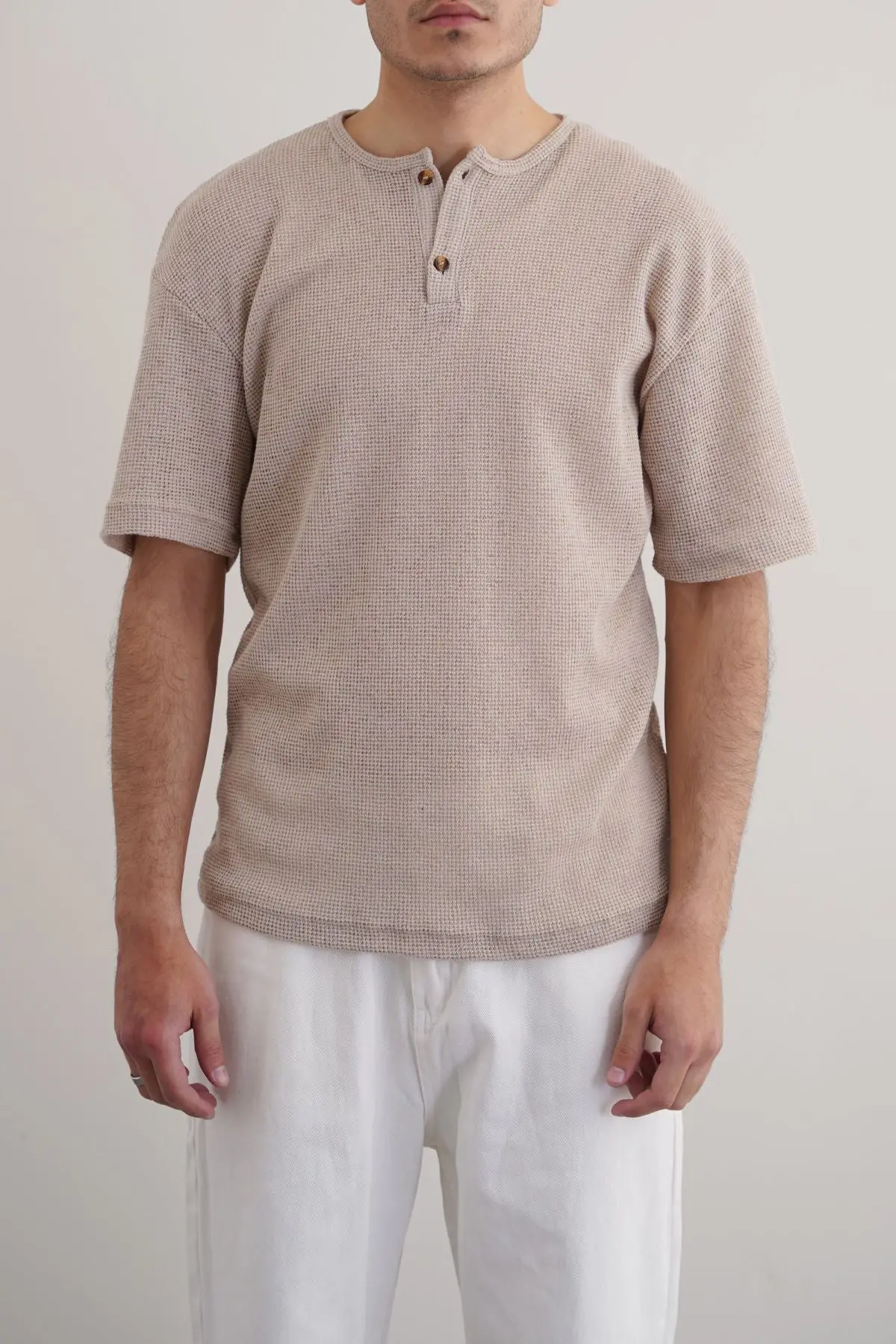 Jacquard Henley 1